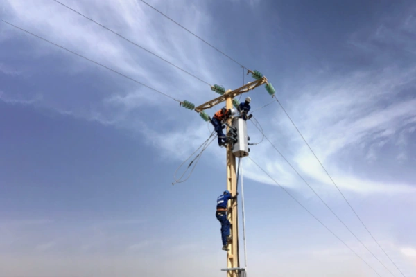 overhead cable installation overhead cable installation